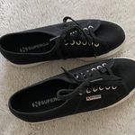 Superga Black  Platform Sneakers Photo 3