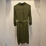 L'Agence  Malika Linen-Blend Shirt Dress Small Photo 3