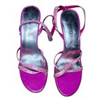 Bebe Hot Pink Strappy Heels Y2K Vintage Photo 1