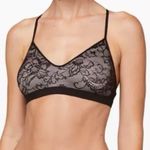 Lululemon Athletica Black Live in Lace Bralette A/B Cup Size S NWT Photo 3
