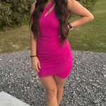 Bella & Bloom Hot Pink Mini Dress Photo 0