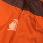 Moulinette Soeurs Anthropologie Crane Silk Halter Dress Tangerine Orange size 4 Photo 7