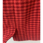 Tory Burch Skirt Women 0 Red Lined Cornelia Pencil Wool Tweed Herringbone Luxury Photo 4