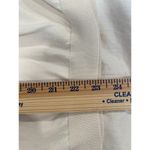 Talbots  Women’s Sweater Medium Mock Neck Long Sleeve White 100% Cotton Photo 7