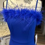 Chic Royal Blue Mini Dress Photo 1