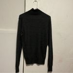 Muji Turtle neck sweater wool blend:Box 006: Black Photo 3