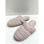 Madewell Quilted Puffy Slippers Womens Size 7 Pink Slip On Shoes Photo 3