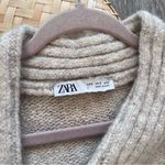 ZARA alpaca blend sweater w/ scarf Photo 2