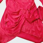 superdown Sophie Draped Mini Dress in Red Small Photo 3