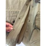 Free People  OOFWEAR Oversized Khaki Cotton Rain Duster Jacket Size 12 NWT Photo 11