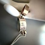 ATI Mexico Blue and Pink Teardrop Sterling Silver Pendant with SS Plate Chain🔥 Photo 5