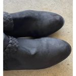 Torrid Black 11605251 Faux Suede Ankle Boots Heel Life Stride Women’s Sz 11 Photo 13