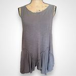 We The Free FREE PEOPLE  Women's Love Somebody Gray‎ Flowy Boho Top S | EUC Photo 1