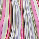 J.Crew Vintage Y2k Slim Fit Shirt Womens M Multi Striped Long Sleeve Button Up Photo 9