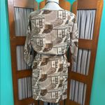 Peppermint  Geometric Print Dress with Belt Photo 5