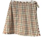 Byrdie Golf Social Lena Wrap Skort Small White Photo 1