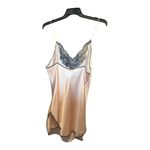 Vintage Val Mode Satin & Lace Slip Dress – Made in USA – 19” PTP Pink Size M Photo 2