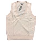 J.Crew NWT Women's XXS Buttercream Yellow Cashmere Sweater Vest Preppy Cozy Photo 1