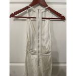 Lulus NWT  Romantic Message White Lace Racerback Sleeveless Midi Dress,XS Photo 9