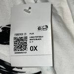 Forever 21  plus size 0X breast graphic knit t-shirt short sleeve crew neck boobs Photo 9