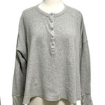 Aerie  LOT BUNDLE of 3 Shirt Tops Waffle-Knit Cropped Gauze Neutral size Large Photo 0