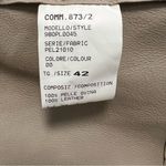 Eleventy Lambskin Leather Fringe Vest Tank, size 42 IT Women’s Photo 5