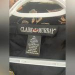 Vintage Claire Murray Design Tapestry Jacket Size XL EUC Black Photo 1