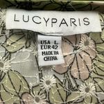 Lucy Paris Opal Eyelet Prairie Embroidered Floral Print Cottage Core Dress Large Photo 9