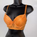 Fairy Y2K Bustier Orange Lace Mesh Floral Polkadot Bra Size undefined Photo 3