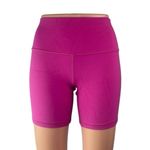 Lululemon Align Purple Vivid Plum High Rise Yoga Workout Athletic Biker Shorts 6 Photo 1