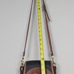 Dooney & Bourke Vintage Big Duck Crossbody Bag Pebble Leather Saddle AWL Photo 11