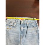 MOTHER Denim Jeans Women Light Wash Star Embellished Straight Leg Blue Size 25 Photo 15