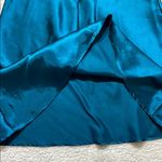 secret treasures  Teal Satin Chemise Photo 4