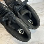 G by Guess  ladies black sparkle glitter high top sneaker shoes size 9.5 M Photo 8