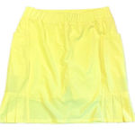 Chico's Chico’s Zenergy Women’s Yellow Pleated Skort Size 0 Photo 0