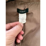 J.Crew Beige Black camouflage army urban utility pattern 3 button blazer jacket S Photo 8