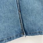 Evidnt  Los Angeles Skirt Size 26 Denim Jean Pencil Front Slit High Waist NWT Photo 10