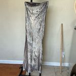 House Of CB ‎ 'Clara' Pewter Biased Cut Midi Skirt NWOT size M Photo 4