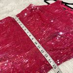 Ralph Lauren Lauren Vintage Silk Sequin Sheath Dress in Pink Size 6 Photo 3