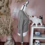 American Eagle  Outfitter AEO Size Small S Sparkle Shiny Sweater V Cut Button Top Photo 7