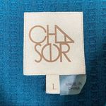 Chaser  Teal Thermal Button Sleeve Pullover Sweater Photo 2