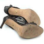 Diane Von Furstenberg  Heels Sandals Strappy Leather Stiletto Brown Size 8 Photo 7