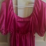 Altar'd State  Pink Dress Mini Satin Photo 4