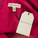 Dress the Population  Odette Chiffon Maxi‎ Dress, Pink, Size; Large, NWT Photo 6