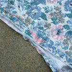 VTG 90s Backroads Blues PLUS SIZE blue pink floral high waist mom denim shorts Photo 3