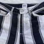 BDG Urban Outfitters Jeans Striped Size 26 Black White Denim Jeans Pants Retro Photo 7