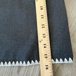 Elodie Revolve Preppy Gray Stitch Trim Academia Skirt NWT Small Photo 1