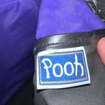 Disney Vintage Winnie the Pooh Kids Tigger Backpack Purple Black Floral Photo 11