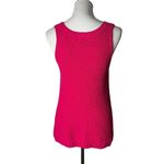 A New Day  Pink Knit‎ Sleeveless Top Womens M V Neck Soft Pullover Preppy Photo 2
