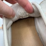 Call it spring  White/Peach Espadrille Tennis Shoes Sneakers Women's 6 Photo 6